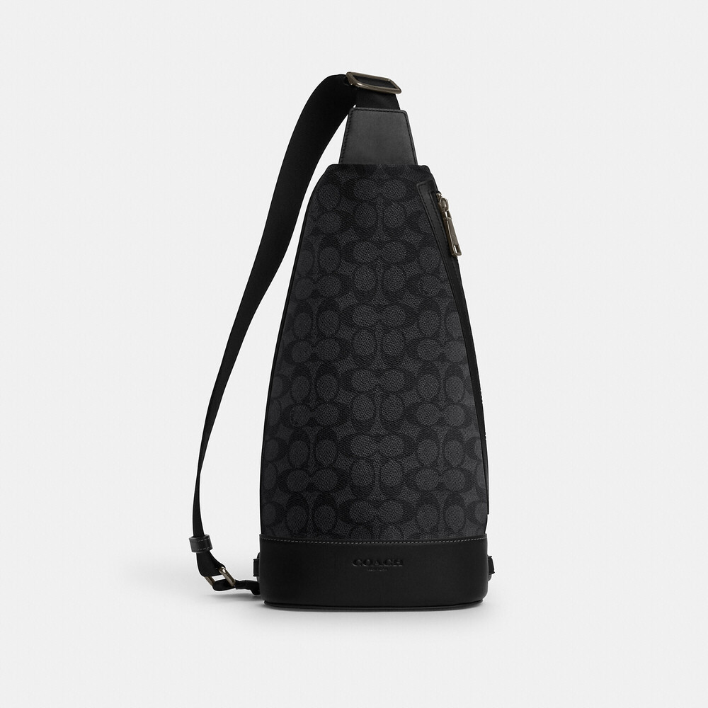 CoachMen's Dominic Sling Pack In Signature Canvas